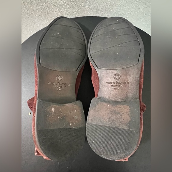 Marc Joseph New York Women's Leather Chelsea Boot with Perforated Detail Chukka - Picture 8 of 10